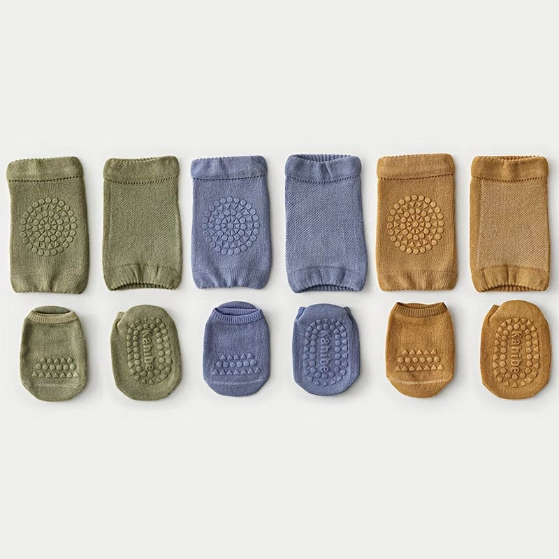 Baby Crawling Set | Socks & Knee Pads