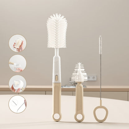 Silicone Bottle Brush Set