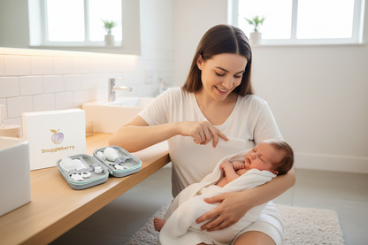 9pcs Newborn Baby Grooming Kit with Portable Case